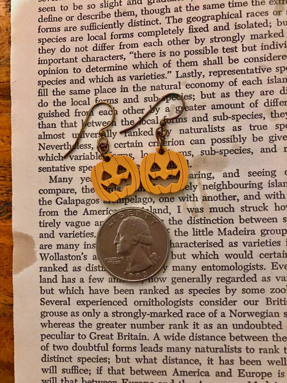 Jack-0-Lantern Earrings